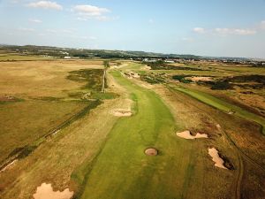 Royal Porthcawl 5th Aerial Fairway